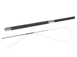 Fleck bow whip "Dressage Carbon composite with nubuck handle in desired color and length