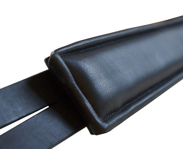 Längenverstellbarer Leder Sattelgurt bis 175cm