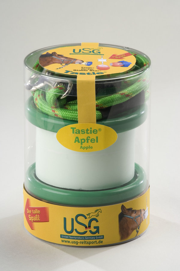 Tasties® holder with rope and lick