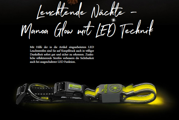 Hunter LED Leuchthalsung Manoa Glow %SALE