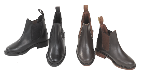 Jodhpur ankle boot made of cowhide leather