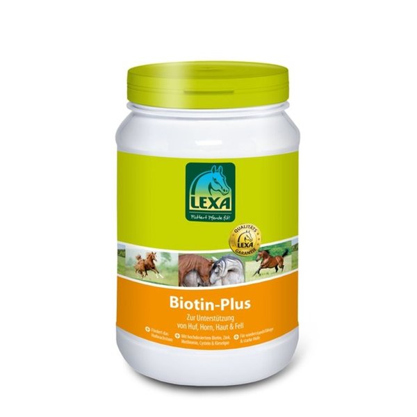 Biotin plus mit Biotin, Zink, Methionin, Cystin, Kieselgur für gute Hufe