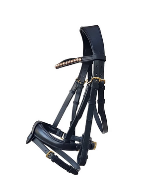 Strass Bridle Trinity with removable locking strap