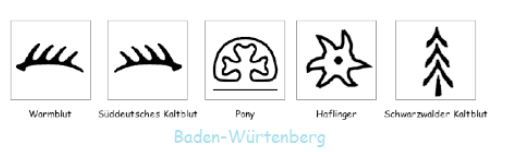 Baden-Württemberg Brandzeichen